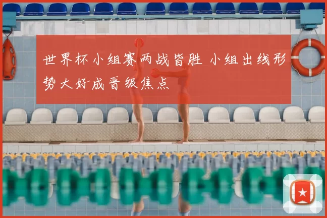 世界杯小组赛两战皆胜 小组出线形势大好成晋级焦点